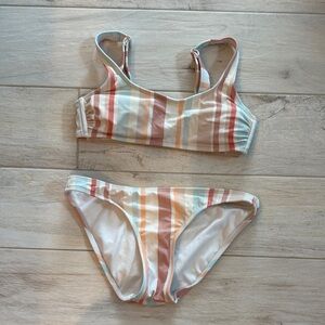 Striped Bikini Set